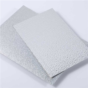 Külmiku / ehituse / libisemisvastase põranda alumiiniumist / alumiiniumisulamist reljeefne ruuduline turviseleht (A1050 1060 1100 3003 3105 5052) 