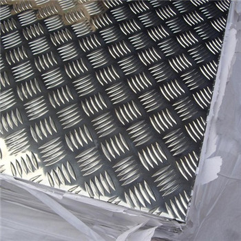 Külmiku / ehituse / libisemisvastase põranda alumiiniumist / alumiiniumisulamist reljeefne ruuduline turviseleht (A1050 1060 1100 3003 3105 5052) 